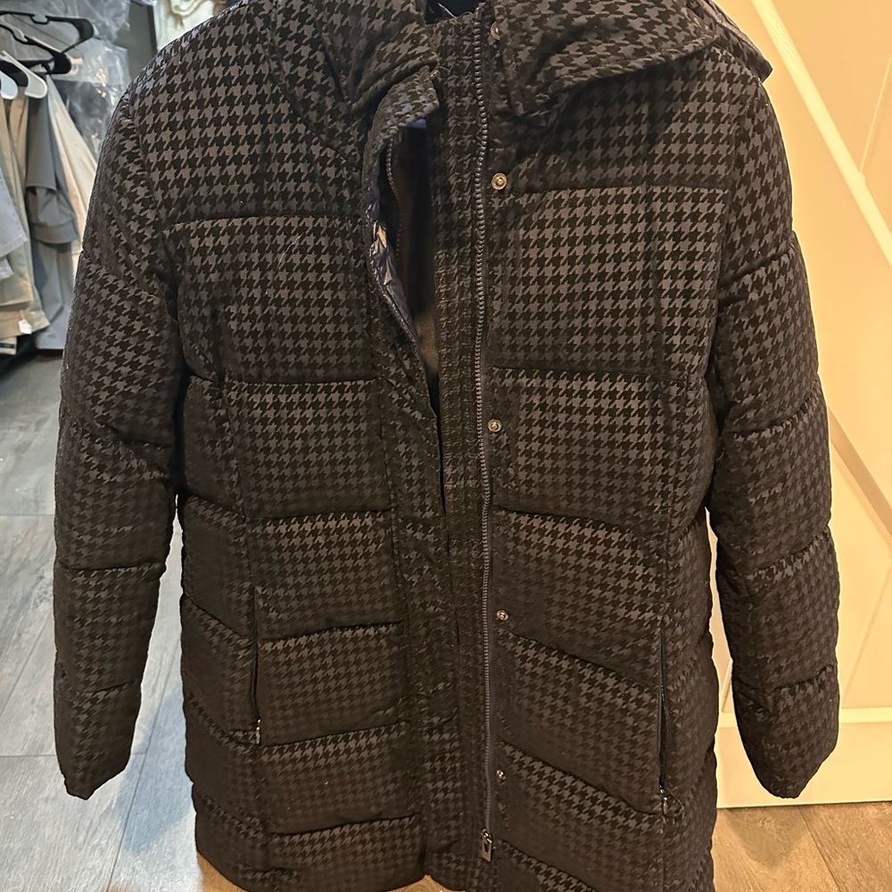 Patterned Puffer Jacket